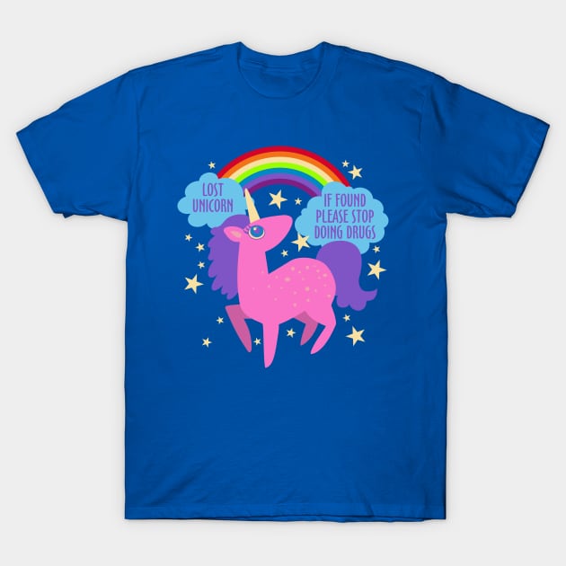 Lost Unicorn T-Shirt by DavesTees